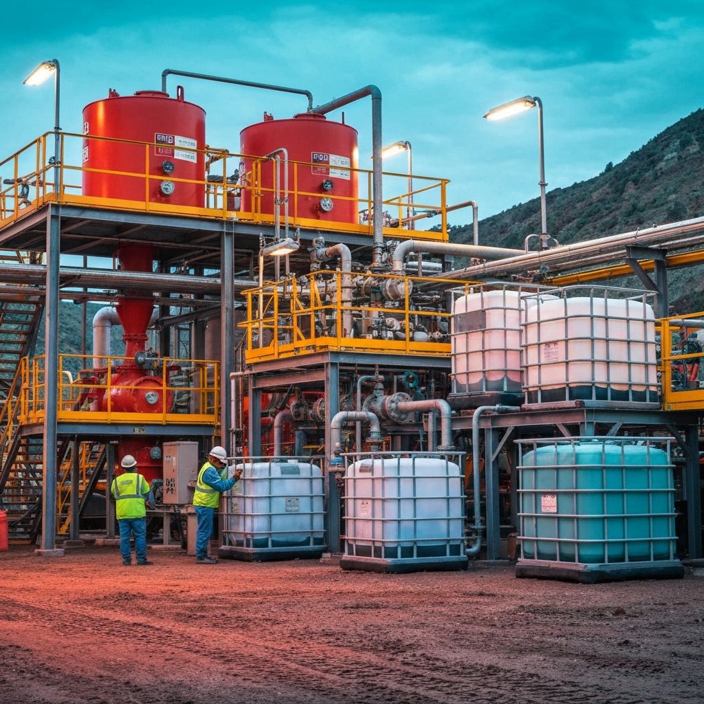 Supply of Mining Chemicals